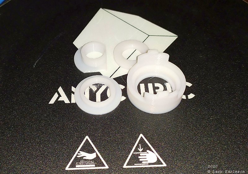 3D Printing: Adapter to polar finder telescope to attach a camera 90 degree angled viewer