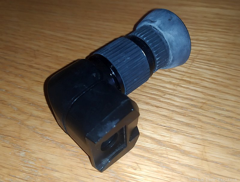 3D CAD design of a new 90 degree adapter for the polar scope