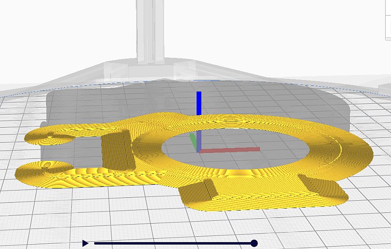 3D CAD: motor focuser bracket