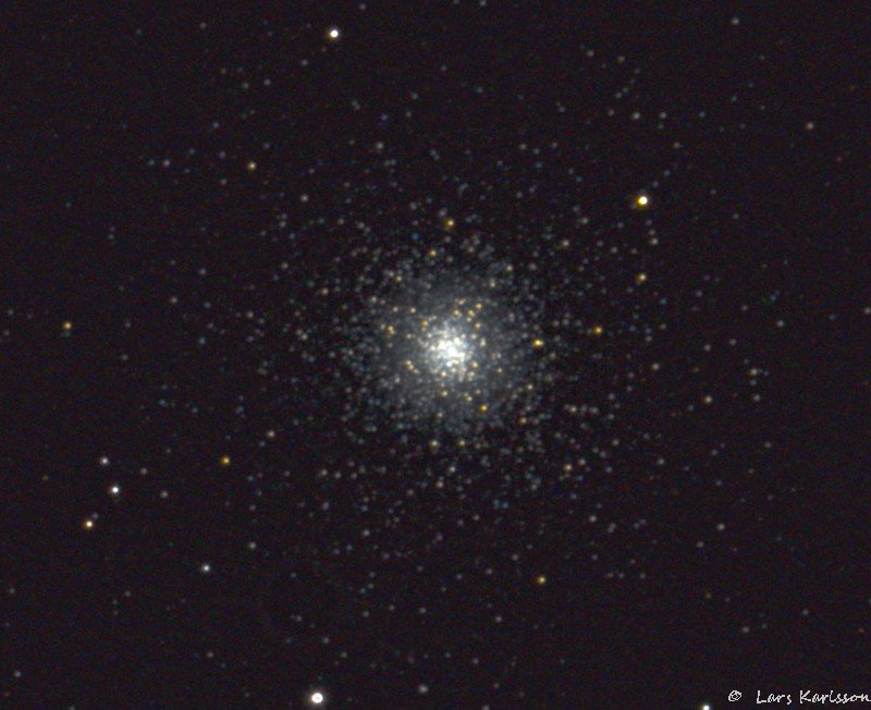 M3 globular cluster, Sweden 2016