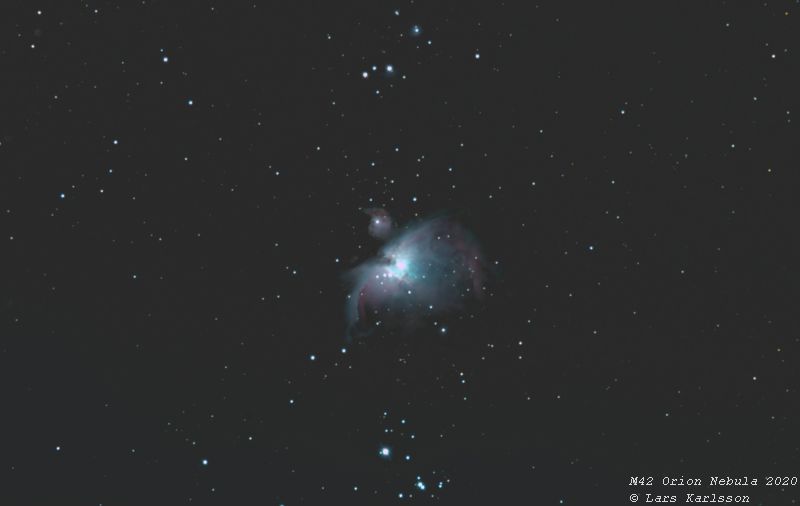 M42 Orion Nebula, 2020