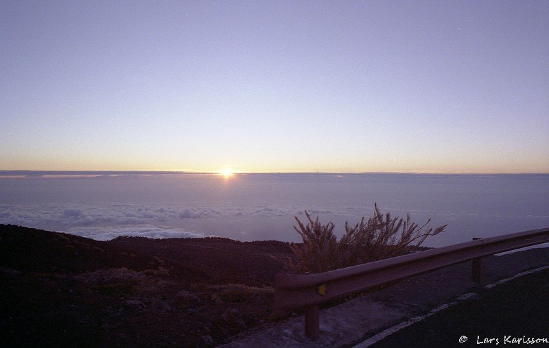 2200 meters above sea level, NOT observatory, La Palma