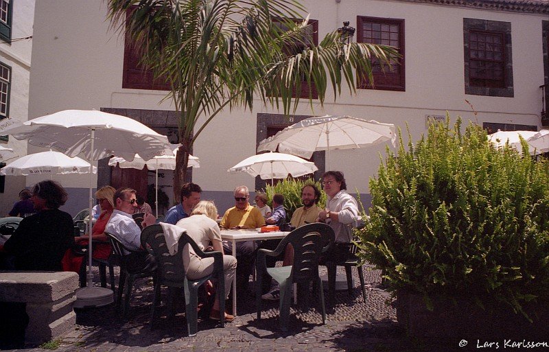 Relax at restaurant in Santa Cruc de La Palma