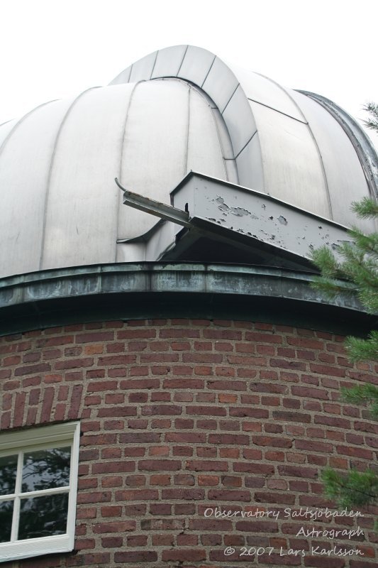 Observatory Saltsjöbaden and its astrograph