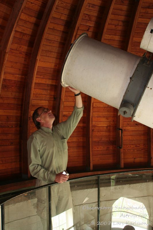 Observatory Saltsjöbaden and its astrograph