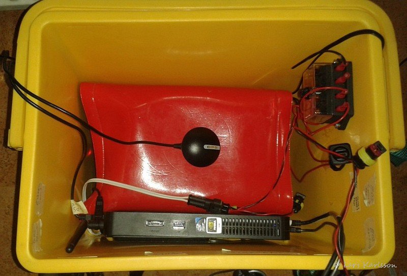 Old astroserver and battery