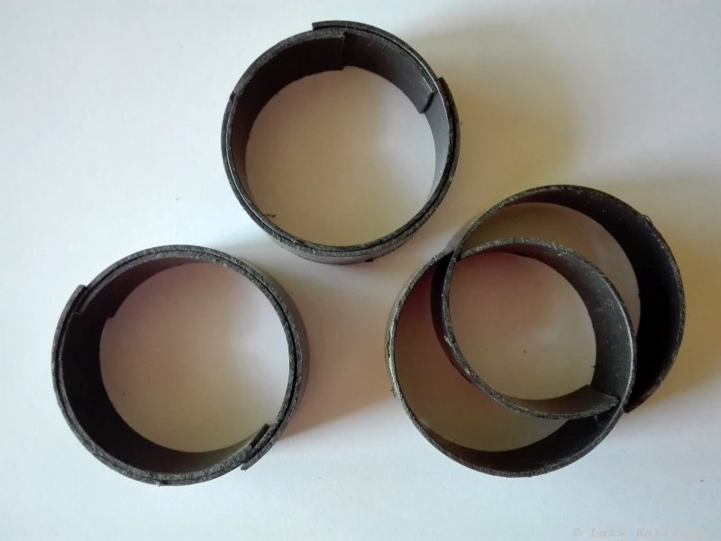 Guide telescope holder ring distances