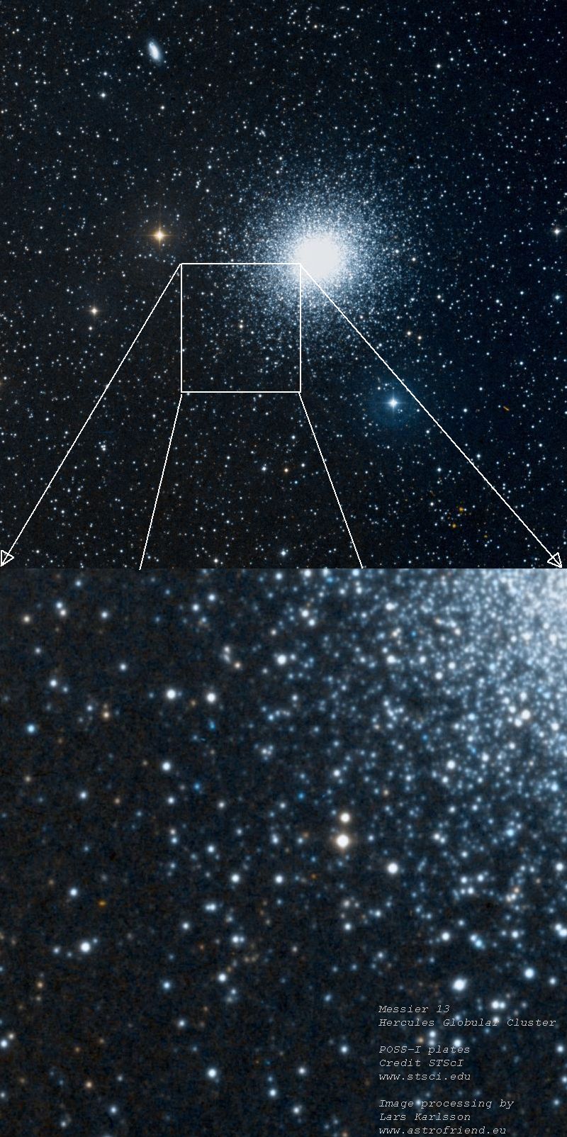 POSS-I: M13, Hercules Globular Cluster