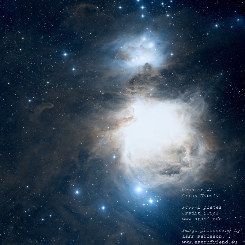POSS-I: M42, Orion Nebula