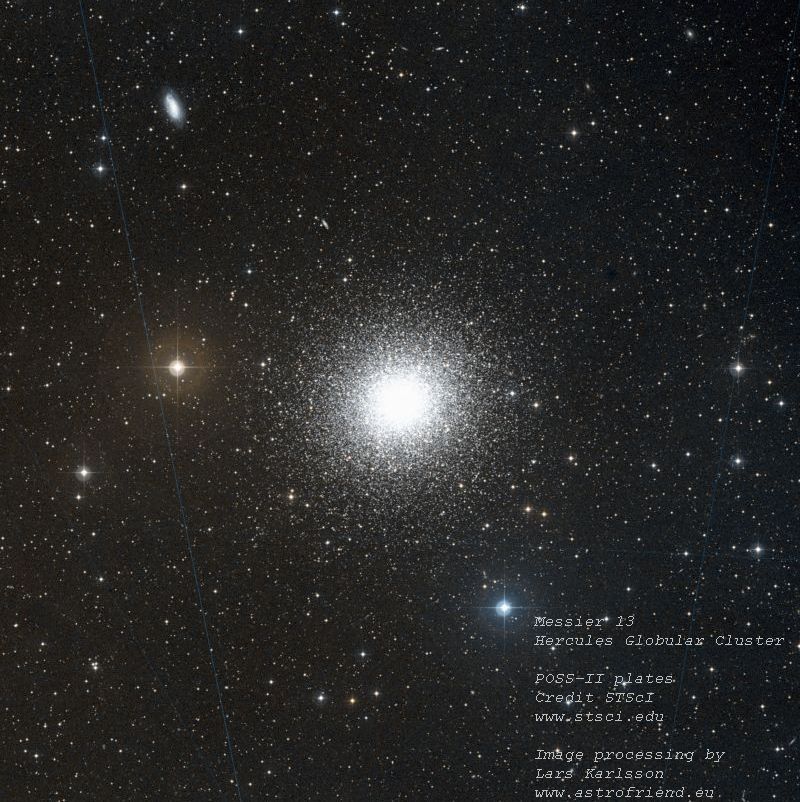 POSS-II: M13 Hercules Globular Cluster