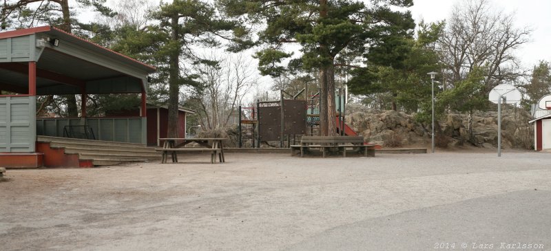 Långbrodals gamla skola i Älvsjö