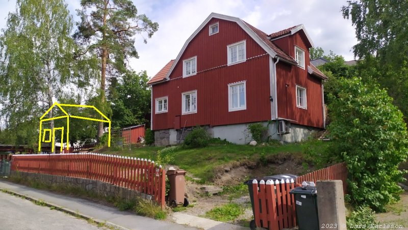 Walks and bicycling along the old road Göta Landsväg