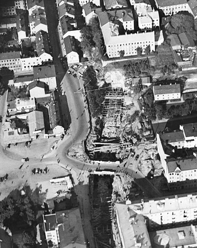 En promenad längs med Götgatan i historiska miljöer, Stockholm