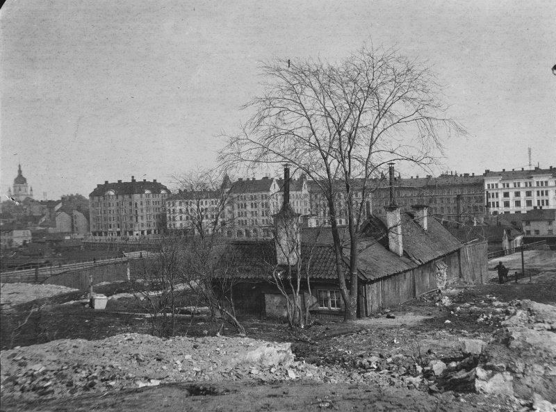 En promenad längs med Götgatan i historiska miljöer, Stockholm