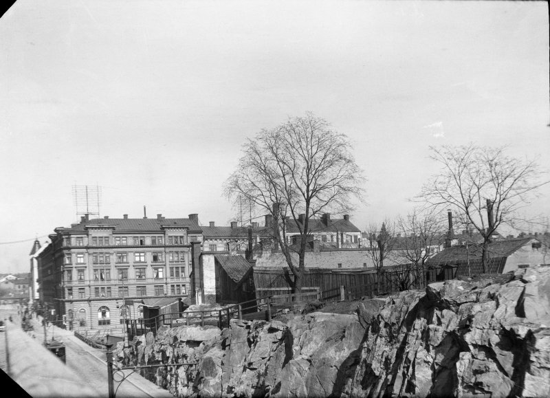 En promenad längs med Götgatan i historiska miljöer, Stockholm