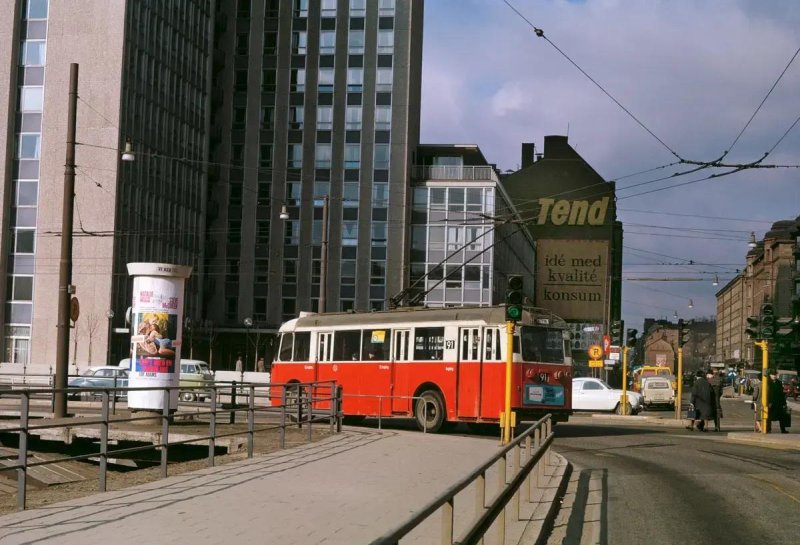 En promenad längs med Götgatan i historiska miljöer, Stockholm