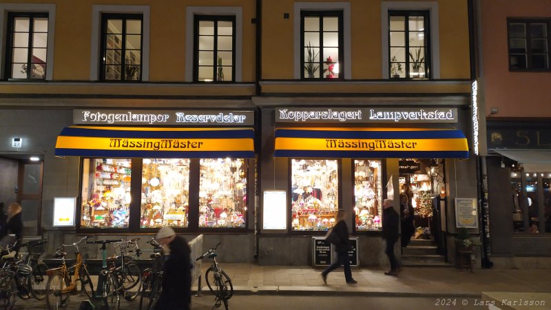 En promenad längs med Götgatan i historiska miljöer, Stockholm