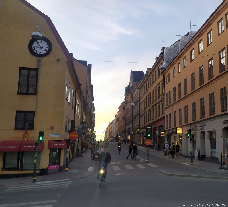 En promenad längs med Götgatan i historiska miljöer, Stockholm