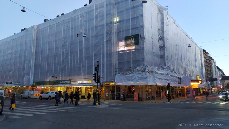 En promenad längs med Götgatan i historiska miljöer, Stockholm