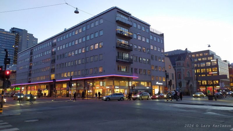 En promenad längs med Götgatan i historiska miljöer, Stockholm