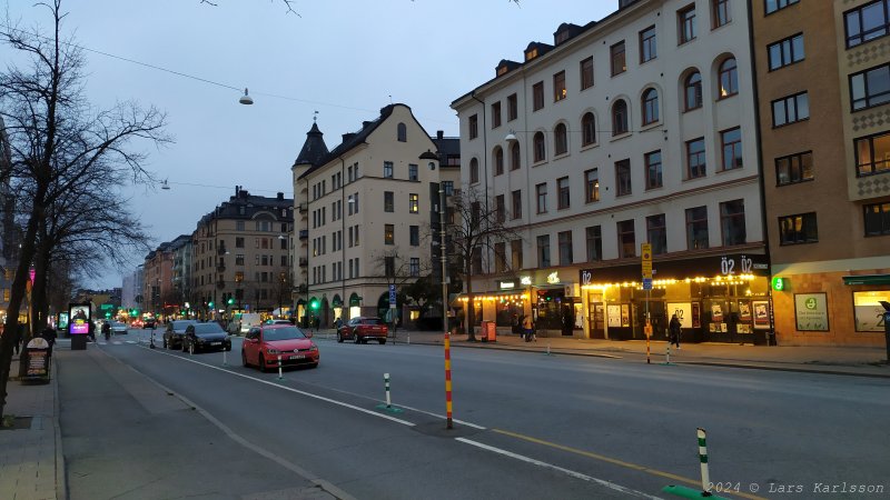 En promenad längs med Götgatan i historiska miljöer, Stockholm