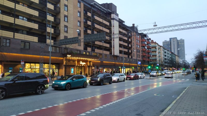 En promenad längs med Götgatan i historiska miljöer, Stockholm