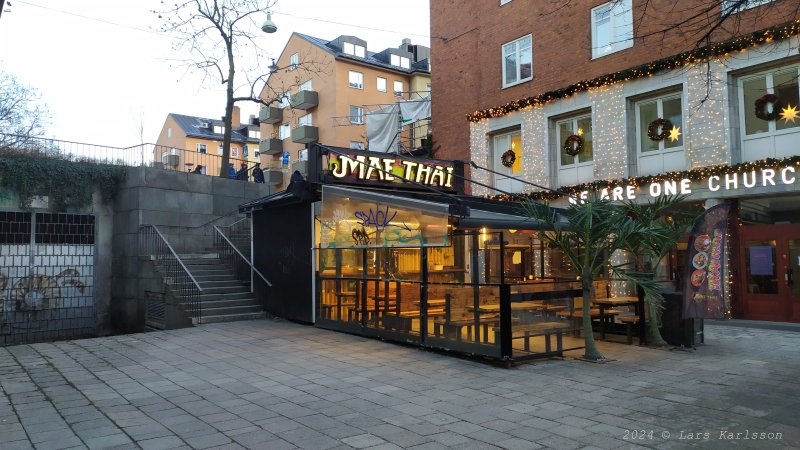 En promenad längs med Götgatan i historiska miljöer, Stockholm