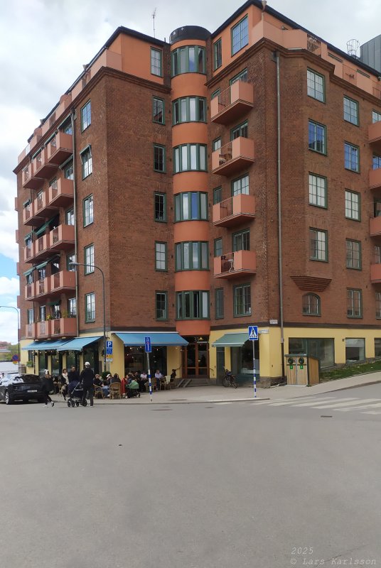 En promenad från Liljeholmen, Hornstull och vidare till Skinnarviksparken, Stockholm 2025