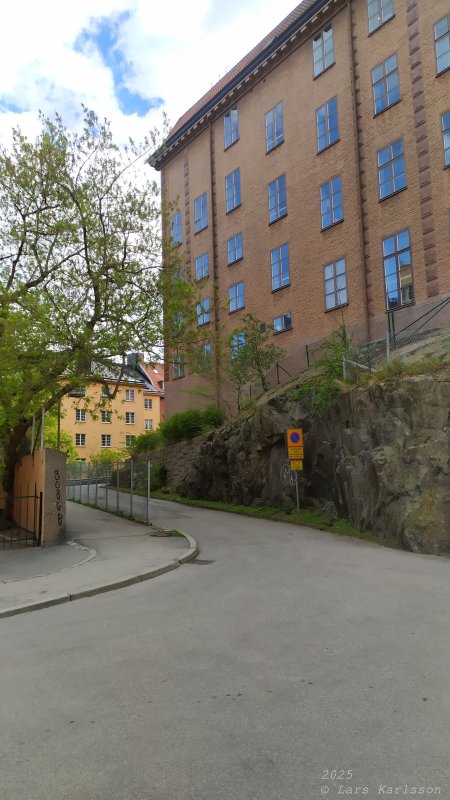 En promenad från Liljeholmen, Hornstull och vidare till Skinnarviksparken, Stockholm 2025