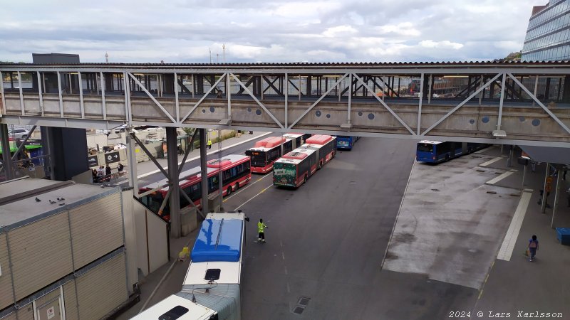 Stockholm Nya Slussen, Fiskvandringsleden, augusti 2024