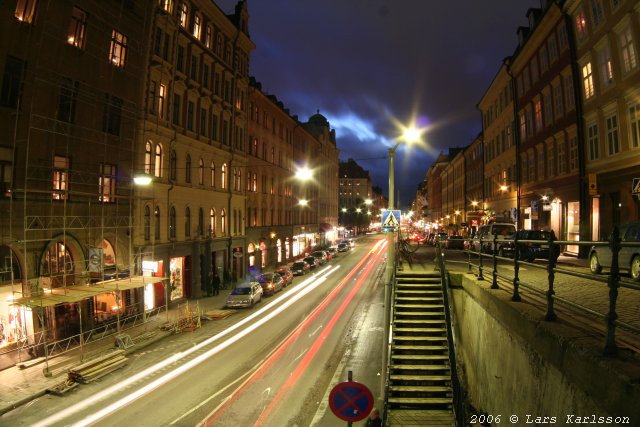 Hornsgatan by night, 2006