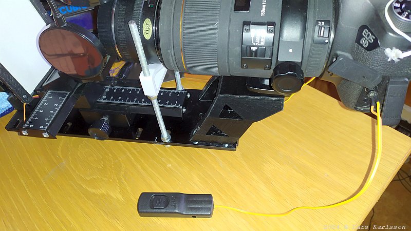 Remote control cable for Canon EOS