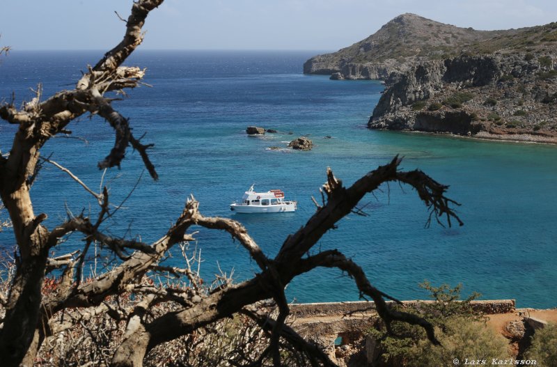 One week at Crete, boat tour to Kalydon, Spinalonga and bus to Agios Nikolaos