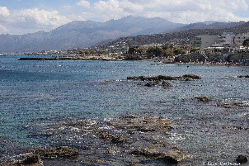 One week at Crete, the last day, Hersonissos and Koutouloufari