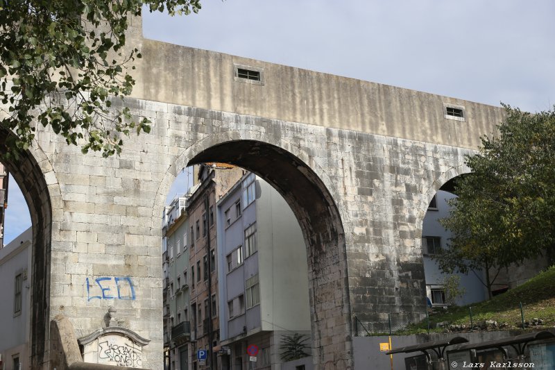 Five days at Lisbon in Portugal, Tram elevator, Aqueaduct Livres, Aquarium, Going home, 2018