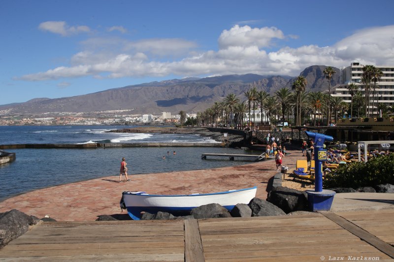 One week at Tenerife, walking from Costa Adeje to Los Cristianos