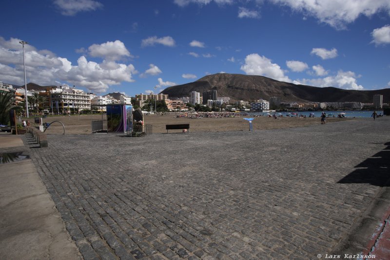 One week at Tenerife, walking from Costa Adeje to Los Cristianos