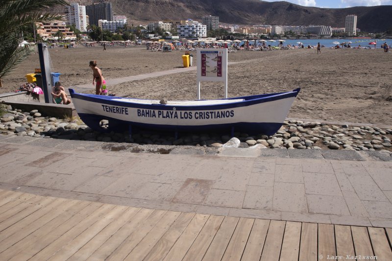 One week at Tenerife, walking from Costa Adeje to Los Cristianos