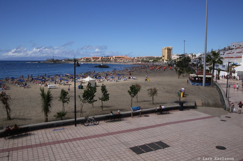 One week at Tenerife, walking from Costa Adeje to Los Cristianos