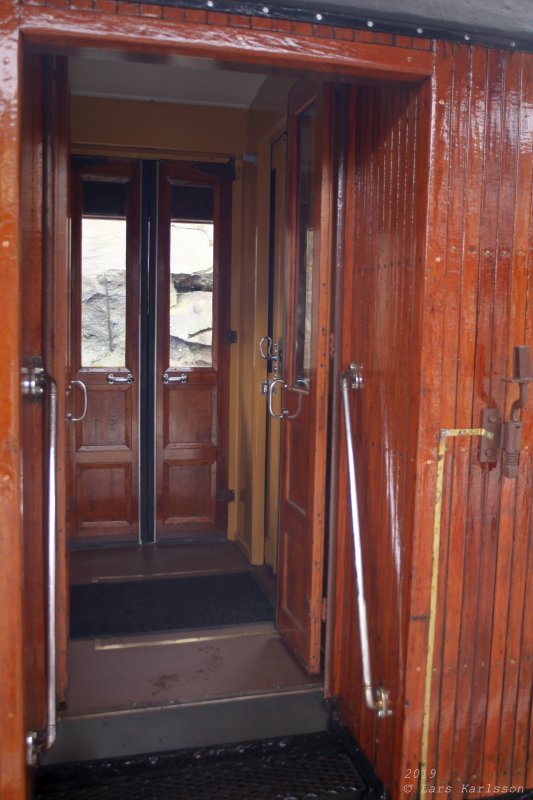 Roslagsrundan by old train, bus and steamship, 2019