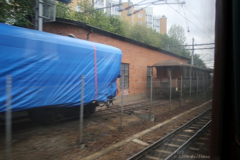 Roslagsrundan by old train, bus and steamship, 2019