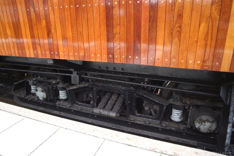 Roslagsrundan by old train, bus and steamship, 2019