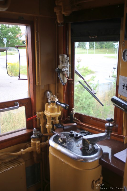 Roslagsrundan by old train, bus and steamship, 2019