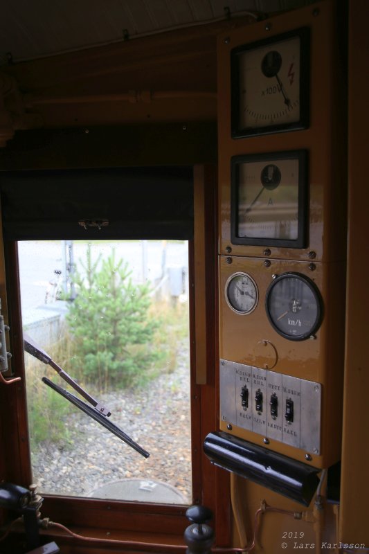 Roslagsrundan by old train, bus and steamship, 2019