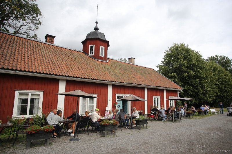 Roslagsrundan by old train, bus and steamship, 2019