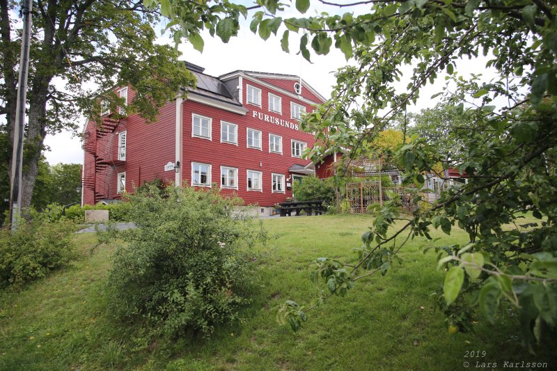 Roslagsrundan by old train, bus and steamship, 2019