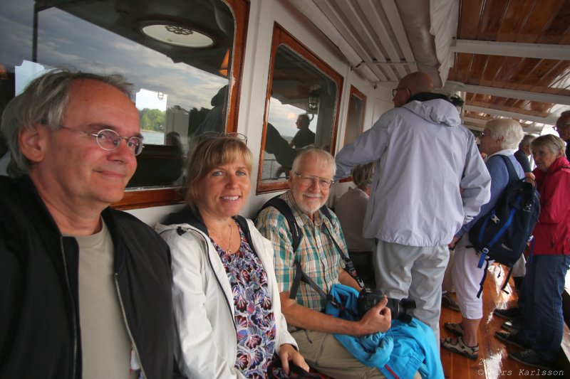 Roslagsrundan by old train, bus and steamship, 2019