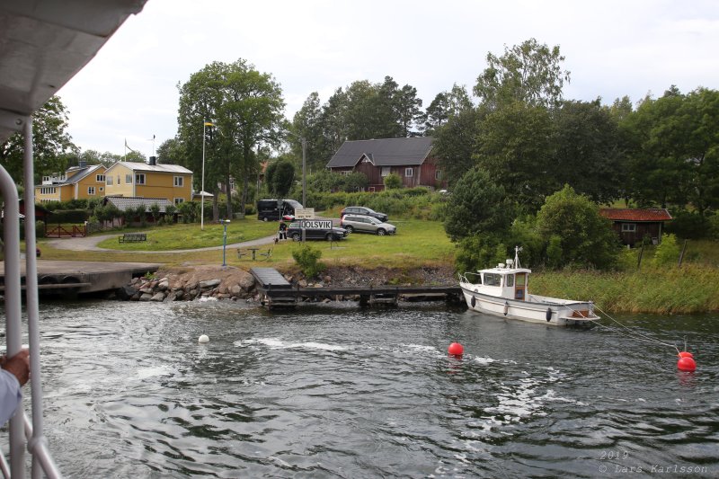 Roslagsrundan by old train, bus and steamship, 2019