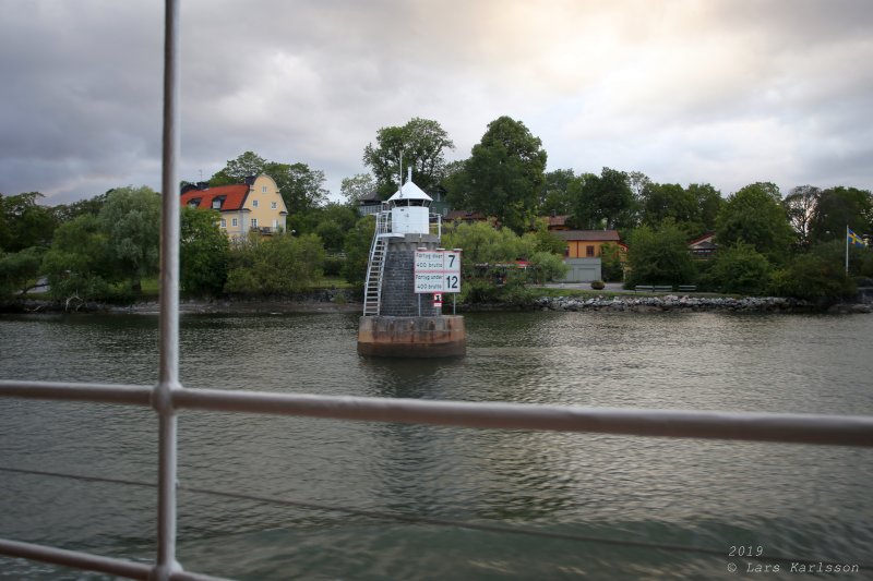Roslagsrundan by old train, bus and steamship, 2019
