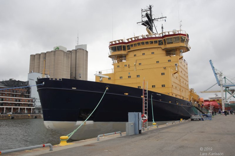 A visit to the icebreaker Atle in Frihamnen, 2019